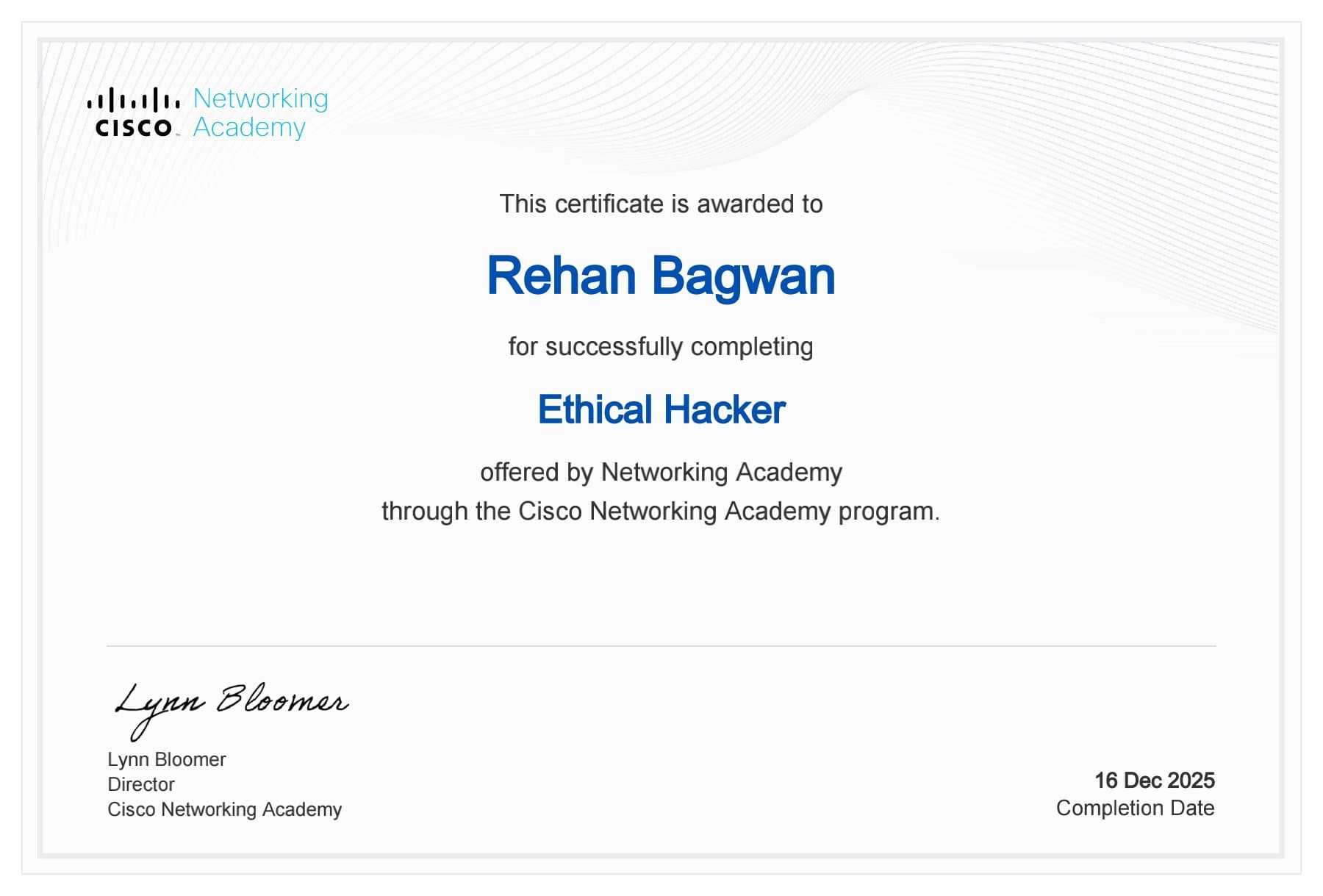 Ethical Hacker