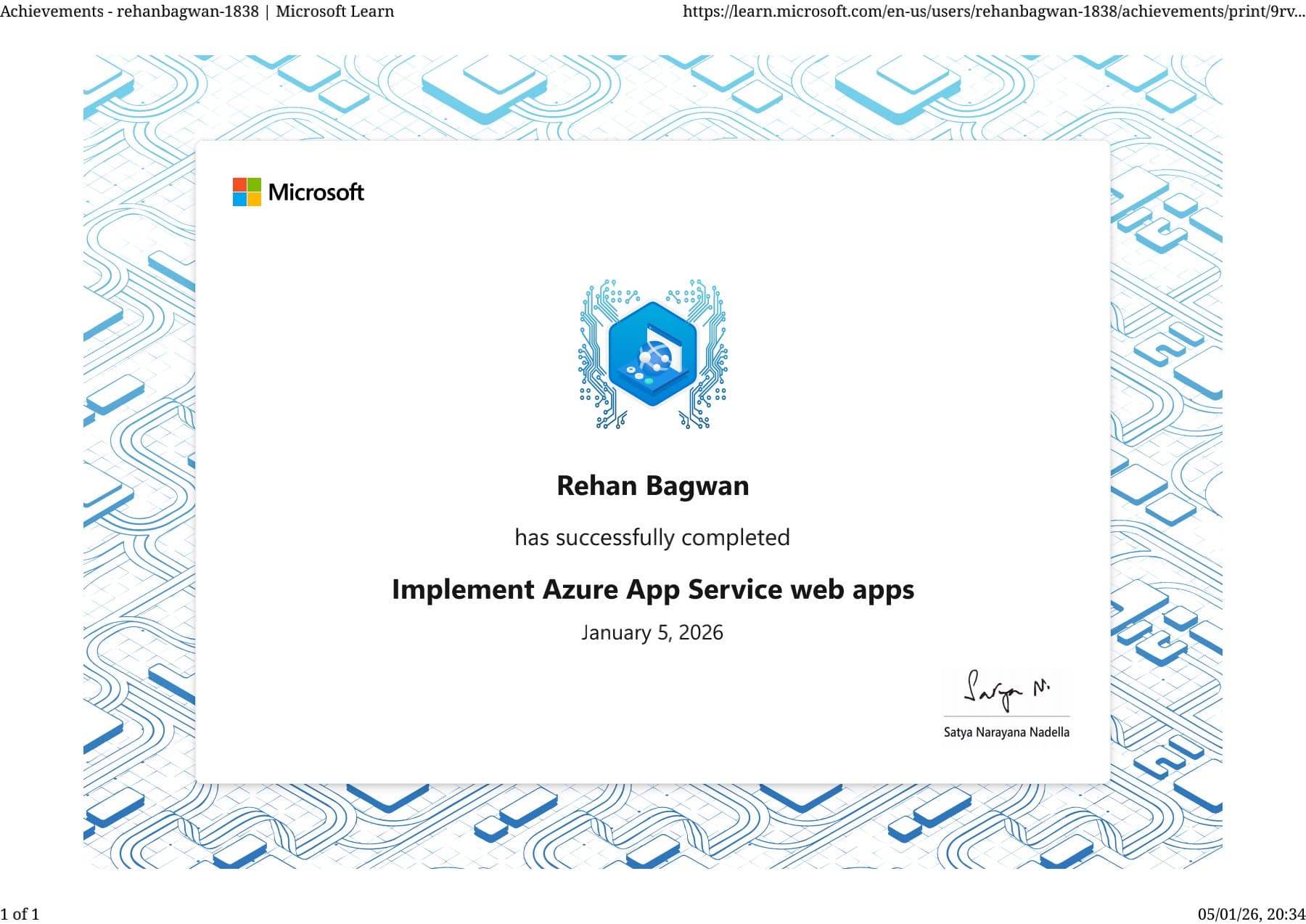 Implement Azure App Service web apps